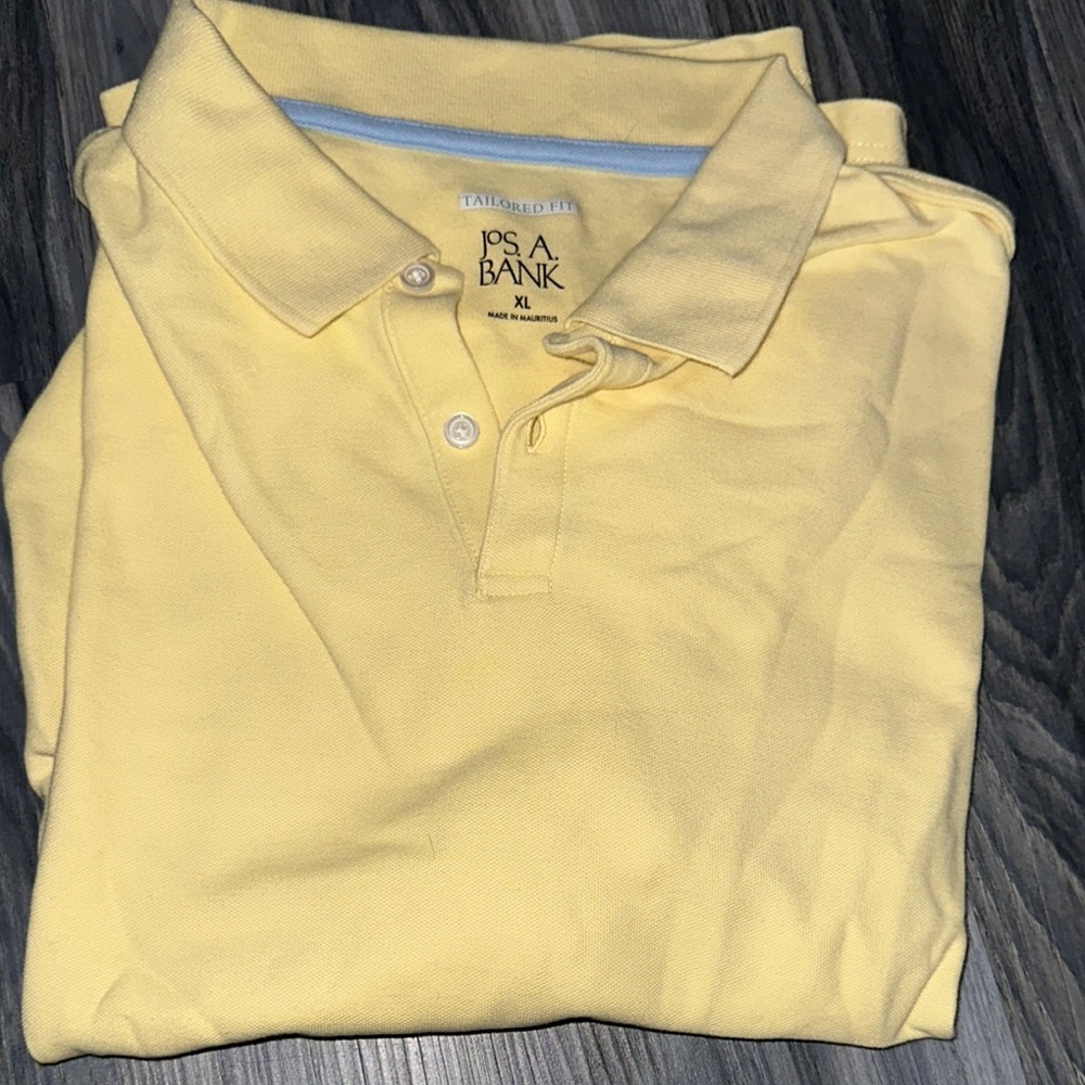 Jos. A. Bank Men's Yellow Polo Shirt